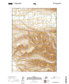 Mount Katmai A-5 NW topographic map thumbnail