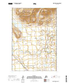 Mount Katmai A-6 NW topographic map thumbnail