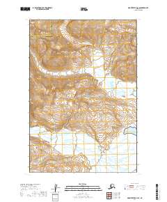Mount Katmai B-2 SE 2019 topographic map thumbnail