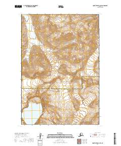 Mount Katmai B-3 SW topographic map thumbnail