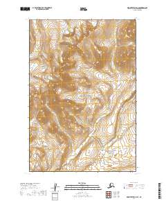 Mount Katmai B-6 SE topographic map thumbnail