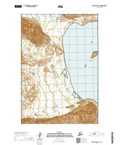 Mount Katmai B-1 NE topographic map thumbnail