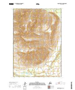 Mount Katmai B-5 NE topographic map thumbnail