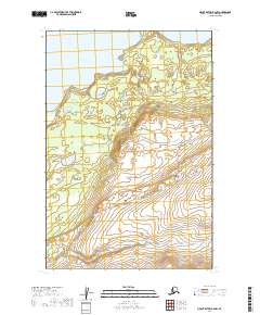 Mount Katmai B-6 NW topographic map thumbnail