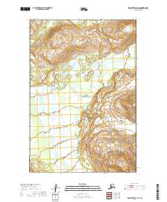 Mount Katmai C-3 SE topographic map thumbnail