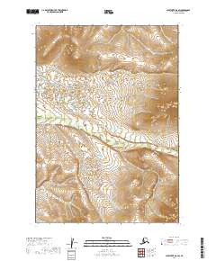 Sleetmute B-8 SW topographic map thumbnail