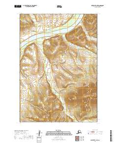Sleetmute C-7 SE topographic map thumbnail