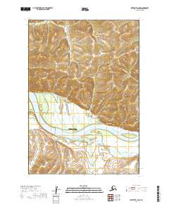 Sleetmute C-8 SE topographic map thumbnail