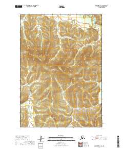 Sleetmute A-3 SW topographic map thumbnail