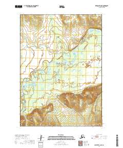 Sleetmute A-5 SE topographic map thumbnail