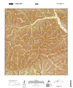 Iditarod A-4 SW 2019 topographic map thumbnail