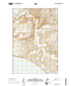 Nushagak Bay D-2 SE topographic map thumbnail