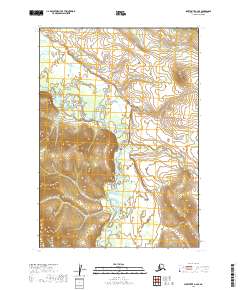 Sleetmute A-2 SE 2019 topographic map thumbnail