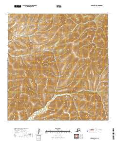 Iditarod A-2 SE topographic map thumbnail