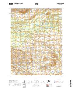 Iliamna B-6 SW topographic map thumbnail