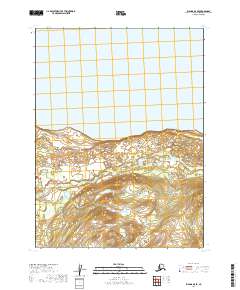 Iliamna B-8 SE topographic map thumbnail