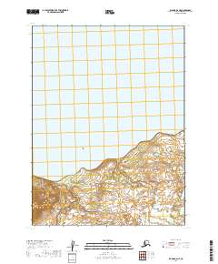 Iliamna B-6 NE topographic map thumbnail