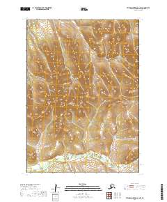 Taylor Mountains C-1 NW topographic map thumbnail