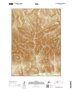 Taylor Mountains C-2 NE topographic map thumbnail