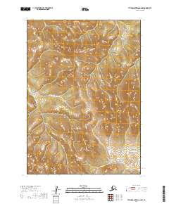 Taylor Mountains C-2 NW topographic map thumbnail