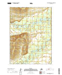 Taylor Mountains D-6 SE topographic map thumbnail