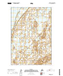 Naknek B-5 NE topographic map thumbnail