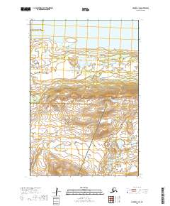 Naknek C-1 SW topographic map thumbnail