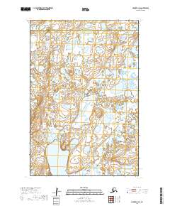 Naknek C-3 SW topographic map thumbnail