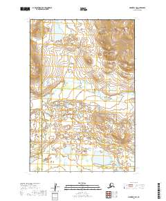 Naknek D-1 SW topographic map thumbnail