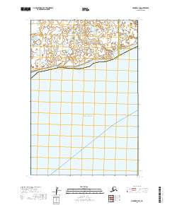 Naknek D-4 SW topographic map thumbnail