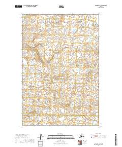 Naknek D-2 NW topographic map thumbnail
