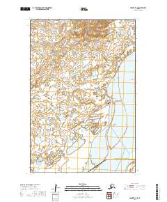 Naknek D-4 NE 2019 topographic map thumbnail