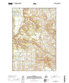 Naknek D-5 NW topographic map thumbnail