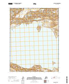 Iliamna A-7 NE topographic map thumbnail