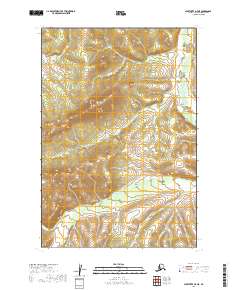 Sleetmute D-7 NE topographic map thumbnail