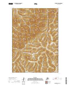 Sleetmute D-8 NE topographic map thumbnail