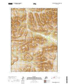 Taylor Mountains C-1 NE topographic map thumbnail