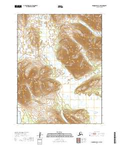 Goodnews Bay A-1 NE topographic map thumbnail