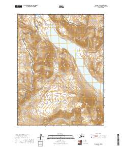 Iliamna A-6 SE topographic map thumbnail