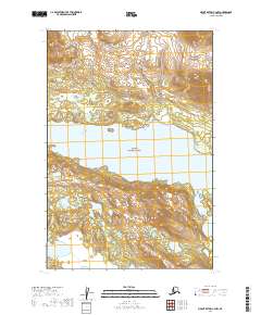 Mount Katmai C-4 NW topographic map thumbnail