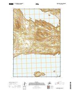 Mount Katmai C-5 NW topographic map thumbnail