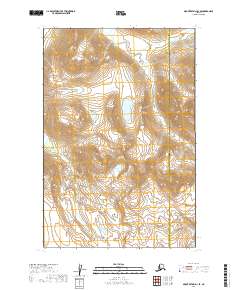 Mount Katmai D-3 SE topographic map thumbnail