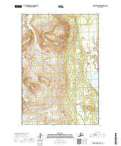 Mount Katmai D-6 SE topographic map thumbnail