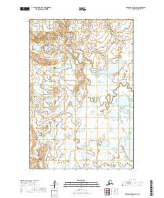 Nushagak Bay D-4 SW topographic map thumbnail