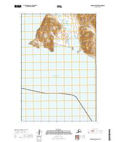 Nushagak Bay D-5 SW topographic map thumbnail