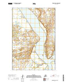 Nushagak Bay D-1 NE topographic map thumbnail
