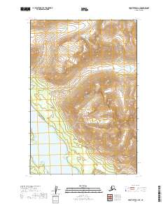 Mount Katmai C-4 NE topographic map thumbnail