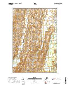 Mount Katmai D-1 NW topographic map thumbnail