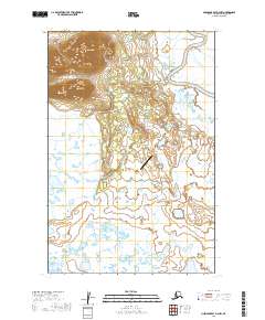 Nushagak Bay D-3 NW topographic map thumbnail