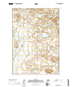 Ugashik D-4 NW topographic map thumbnail